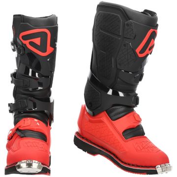 Acerbis X-Rock MM2 Black Red Motocross Boots