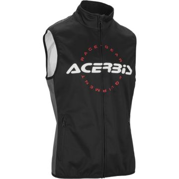 Acerbis MX Linear Softshell Zwart Waterdicht Vest