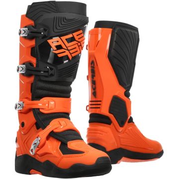 Acerbis Whoops Orange Black Motocross Boots