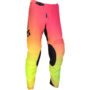 Acerbis MX-Track Stabi Green Yellow Pink Motocross Pants