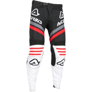 Acerbis MX Linear Lugo Black White Motocross Pants