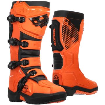 Acerbis Artiglio Orange Black Motocross Boots