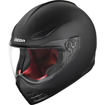 Icon Domain Rubatone Integraalhelm Zwart 