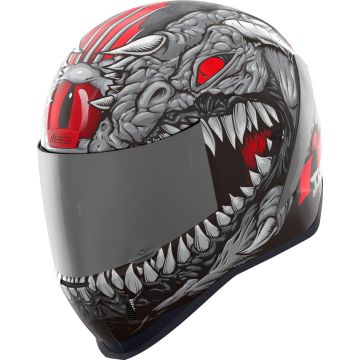 Icon Airform Kryola Kreep MIPS Integraalhelm Grijs Zilver Rood