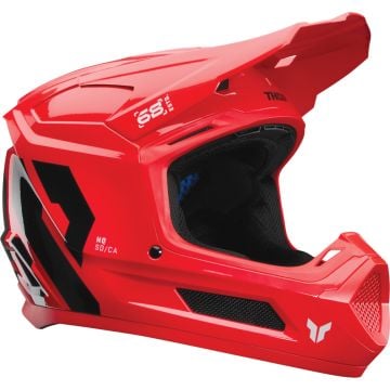 Thor Fleet Forge Rood Zwart Kinder Crosshelm