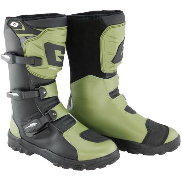 Gaerne Adventure Aquatech Zwart Groen Waterdicht Motorlaarzen