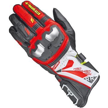 Held Akira RR Zwart Wit Rood Handschoenen