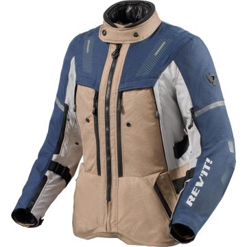 REV’IT! Sand 5 H2O Dames Sand Blauw Motorjas