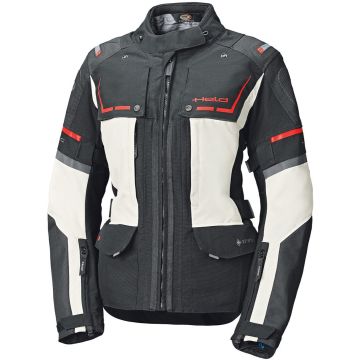 Held Karakum Dames Zwart Grijs Textiele Motorjas