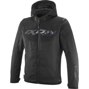 Ixon Fierce Zwart Textiele Motorjas