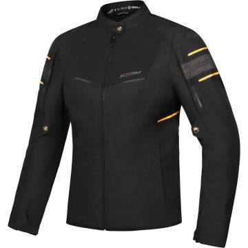 Ixon Wilana Zwart Goud Waterdichte Dames Textiele Motorjas