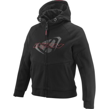 Ixon Touchdown Kid Zwart Rood Kids Textiele Motorjas
