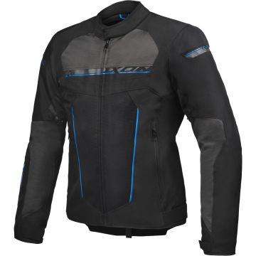 Ixon T-Rex Zwart Grijs Blauw Textiele Motorjas