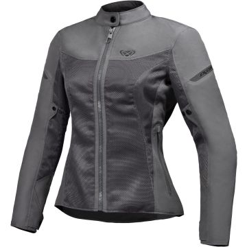Ixon Fresh Lady Grijs Textiele Motorjas