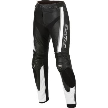 Büse Mille Black White Leather Pants