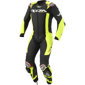 Ixon Vortex 3 Zwart Bright Geel 1-Delig Motorpak