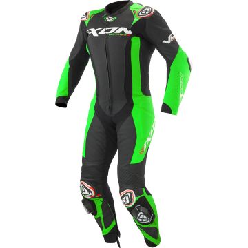 Ixon Vortex 3 Zwart Groen 1-Delig Motorpak