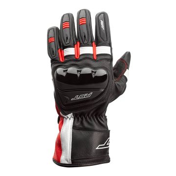 RST Pilot Handschoenen Zwart Rood Wit