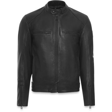Belstaff Broughton Black Leather Jacket