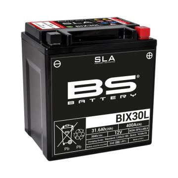 BS Battery Fabrieksmatige onderhoudsvrije SLA-batterij - BIX30L