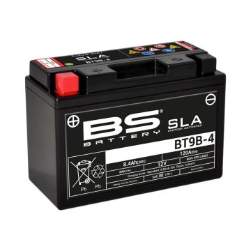 BS Battery In de fabriek geactiveerde onderhoudsvrije SLA-batterij - BT9B-4