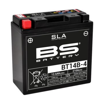 BS Battery In de fabriek geactiveerde onderhoudsvrije SLA-batterij - BT14B-4