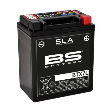 BS Battery Fabrieksmatige onderhoudsvrije SLA-batterij - BTX7L