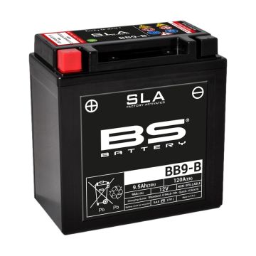 BS Battery Fabriek geactiveerde onderhoudsvrije SLA-batterij - BB9-B
