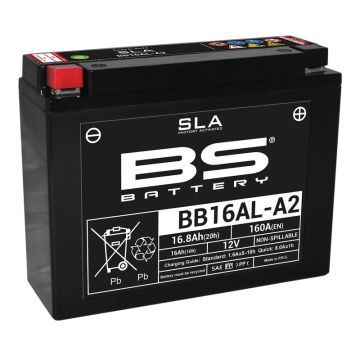 BS Battery In de fabriek geactiveerde onderhoudsvrije SLA-batterij - BB16AL-A2