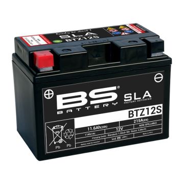 BS Battery In de fabriek geactiveerde onderhoudsvrije SLA-batterij - BTZ12S