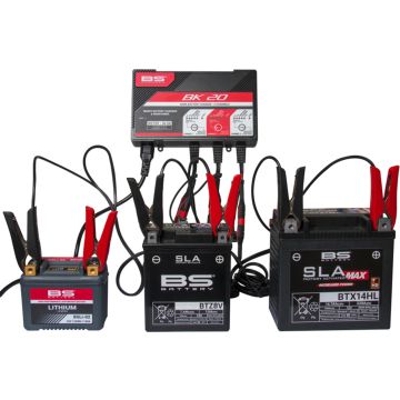 BS Battery BK20 6V/12V 3x2A Slimme Batterijlader