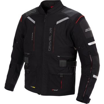 Büse Gravel XR Black Waterproof Textile Jacket