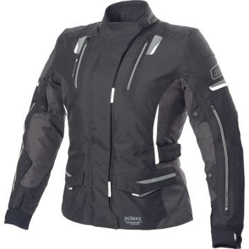 Büse Jana Ladies Black Grey White Textile Jacket