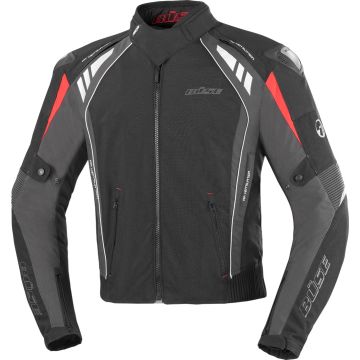 Büse B.Racing Pro Zwart Rood Textiel Jas
