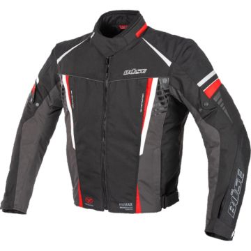 Büse Miles Zwart Rood Waterdicht Textiel Jas