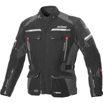 Büse Highland II Black Grey Textile Jacket