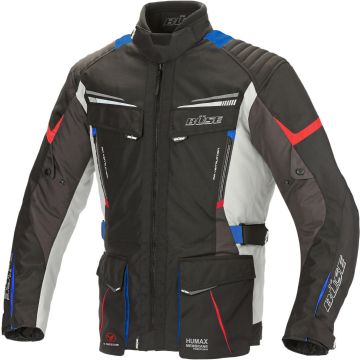 Büse Lago Pro Black Blue Red Textile Jacket