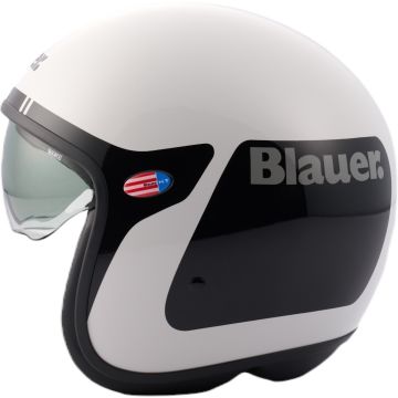 Blauer Pilot GO Wit Zwart Jethelm