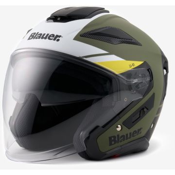 Blauer JJ-01 Mat Groen Jethelm