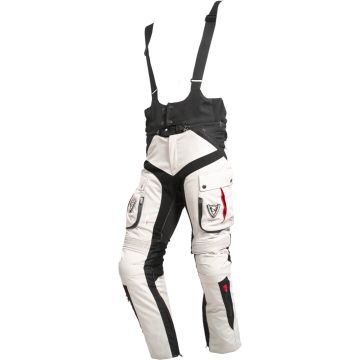 MUGENRACE Viaggiare Black Beige Waterproof Textile Pants