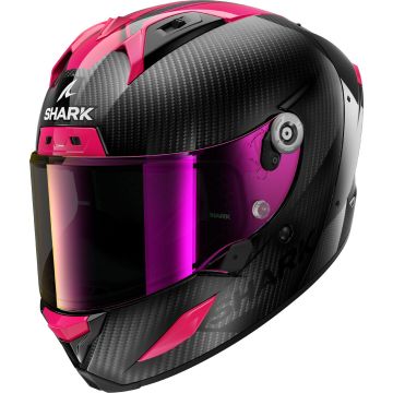 Shark Aeron Carbon Skin Carbon Violet Integraalhelm