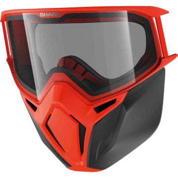 SHARK STREET DRAK ORANGE GOGGLE + MASK (AC33051PORGTU)