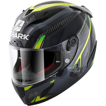 Shark Race-R Pro Carbon Aspy Carbon Antraciet Geel Integraalhelm