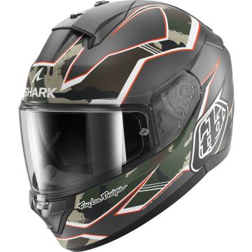 SHARK Ridill 2 Matrix Camo Mat Antraciet Groen Chocolade AGN