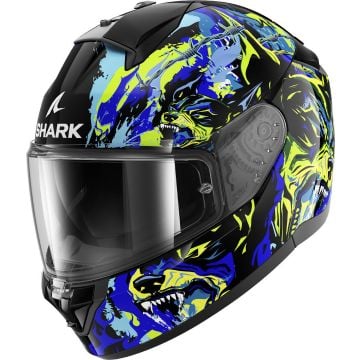 SHARK Ridill 2 Raging Beast Zwart Blauw Groen KBG