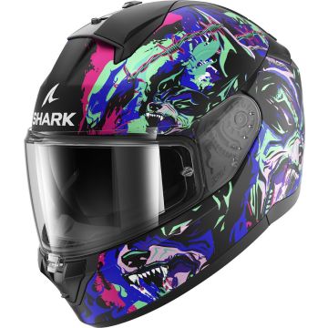 SHARK Ridill 2 Raging Beast Mat Zwart Violet Groen KVG