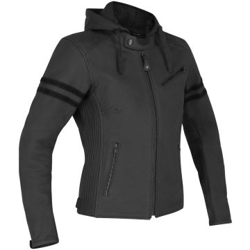 Richa Toulon Black Edition Dames Leren Motorjas