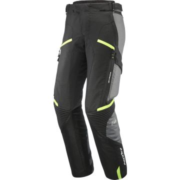 Ixon Midgard PT Zwart Grijs Bright Geel Waterdichte Textiele Motorbroek