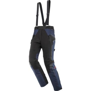 Ixon Odin PT Marineblauw Zwart Bright Rood Waterdichte Textiele Motorbroek