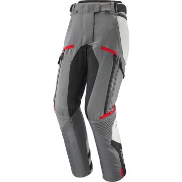 Ixon Midgard PT L Grijs Zwart Rood Waterdichte Dames Textiele Motorbroek